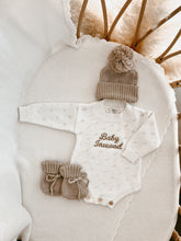 Load image into Gallery viewer, The Mabel Pointelle Knit Romper - Milk