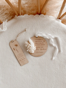 Teacher/Educator Personalised Wooden Bookmark