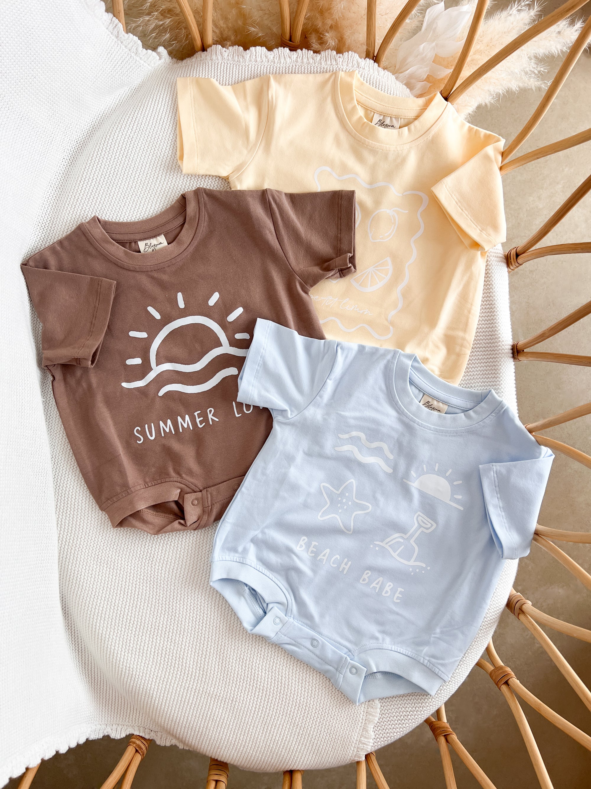 Chocolate 'Summer Love' Oversized Slouch Romper