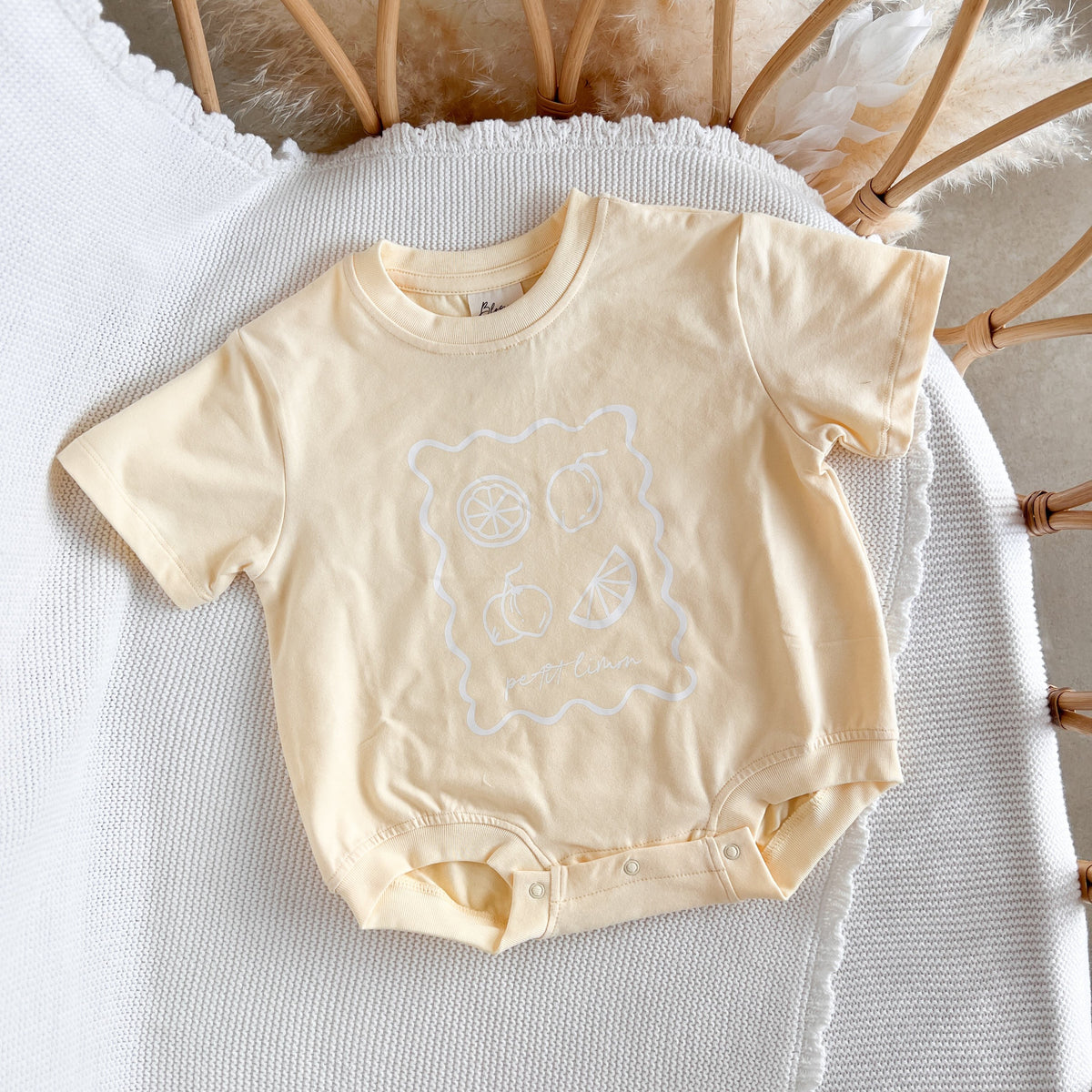 Lemon 'Petit Limon' Oversized Slouch Romper