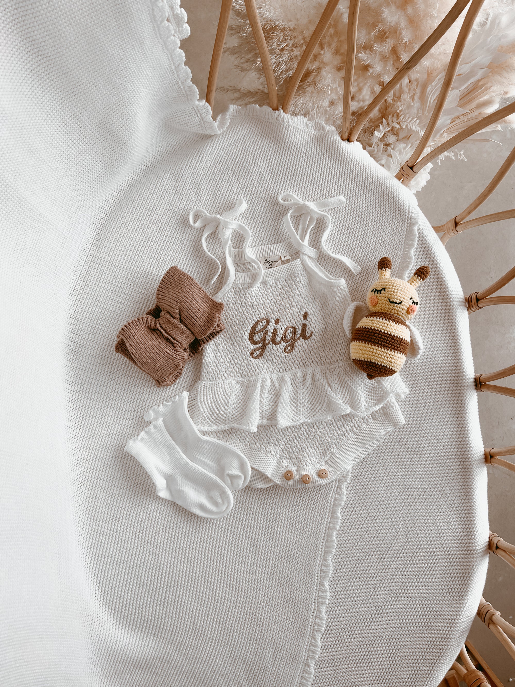 Pearl Knit Romper