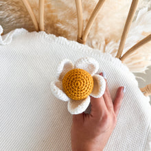Load image into Gallery viewer, Daisy Crochet Rattle