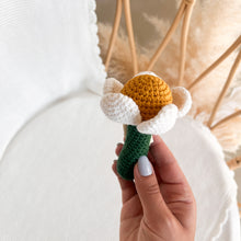 Load image into Gallery viewer, Daisy Crochet Rattle