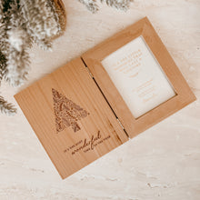 Load image into Gallery viewer, SALE &#39;The Most Wonderful Time of the Year&#39; Wooden Photo Frame