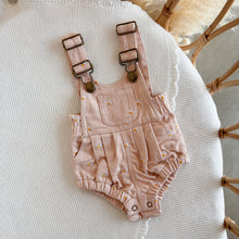 Load image into Gallery viewer, Denim Daisy Overalls - Pink - PRE ORDER - Est. Dispatch Date Early May