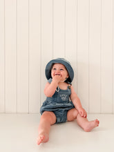 Load image into Gallery viewer, Corduroy &#39;Little Love Club&#39; Bucket Hat - Blue