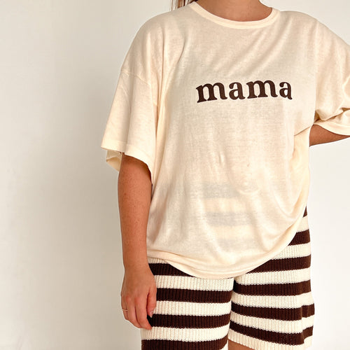 'Mama' Knit Tee