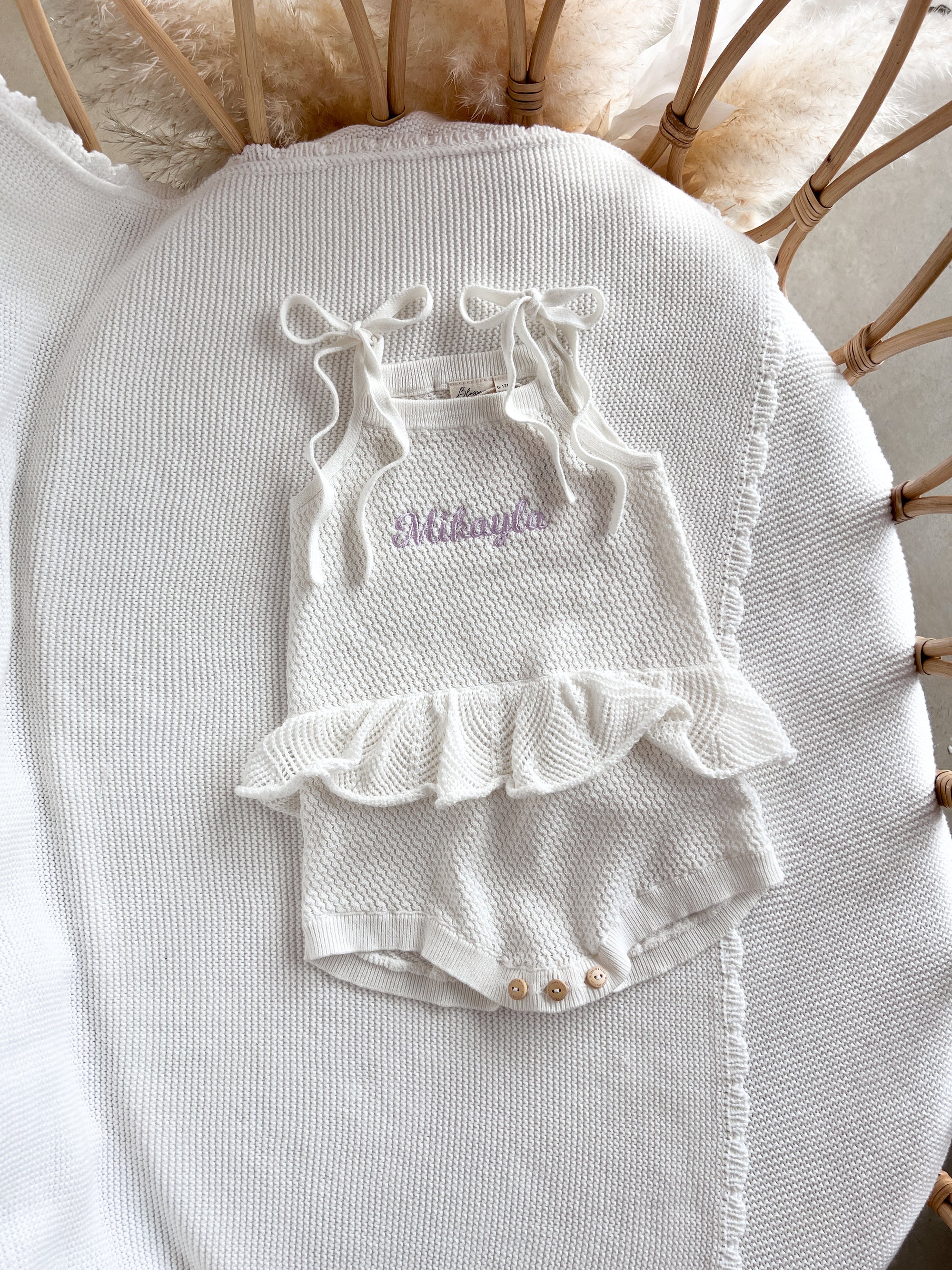 Pearl Knit Romper
