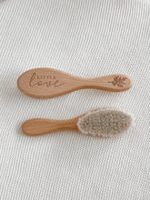 Load image into Gallery viewer, ALMOST PERFECT Little Love Wooden Baby Brush