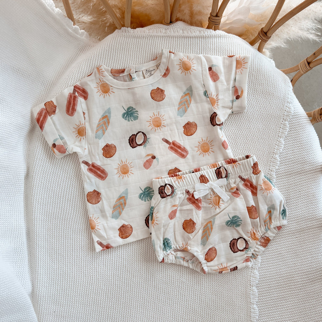 Sunny Daze Tee & Bloomer Set