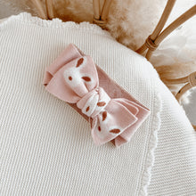 Load image into Gallery viewer, Clover (Blush) Bunny Topknot