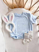 Load image into Gallery viewer, &#39;Little Bunny&#39; Slouch Romper OR Tee - Blue (NB-7Y)