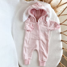Load image into Gallery viewer, Flopsy Zip Romper - Petal
