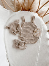 Load image into Gallery viewer, Lamb Singlet Knit Romper - Fawn