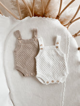 Load image into Gallery viewer, Lamb Singlet Knit Romper - Fawn