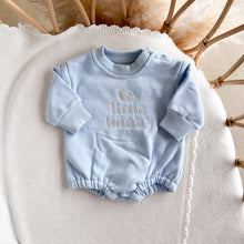 Load image into Gallery viewer, Cotton Tail Romper - Mist (Removable Tail)