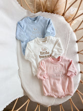 Load image into Gallery viewer, Cotton Tail Romper - Mist (Removable Tail)