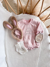 Load image into Gallery viewer, Cotton Tail Romper - Pink (Removable Tail)