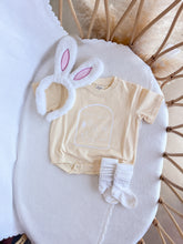 Load image into Gallery viewer, &#39;Little Bunny&#39; Slouch Romper OR Tee - Yellow (NB-7Y)