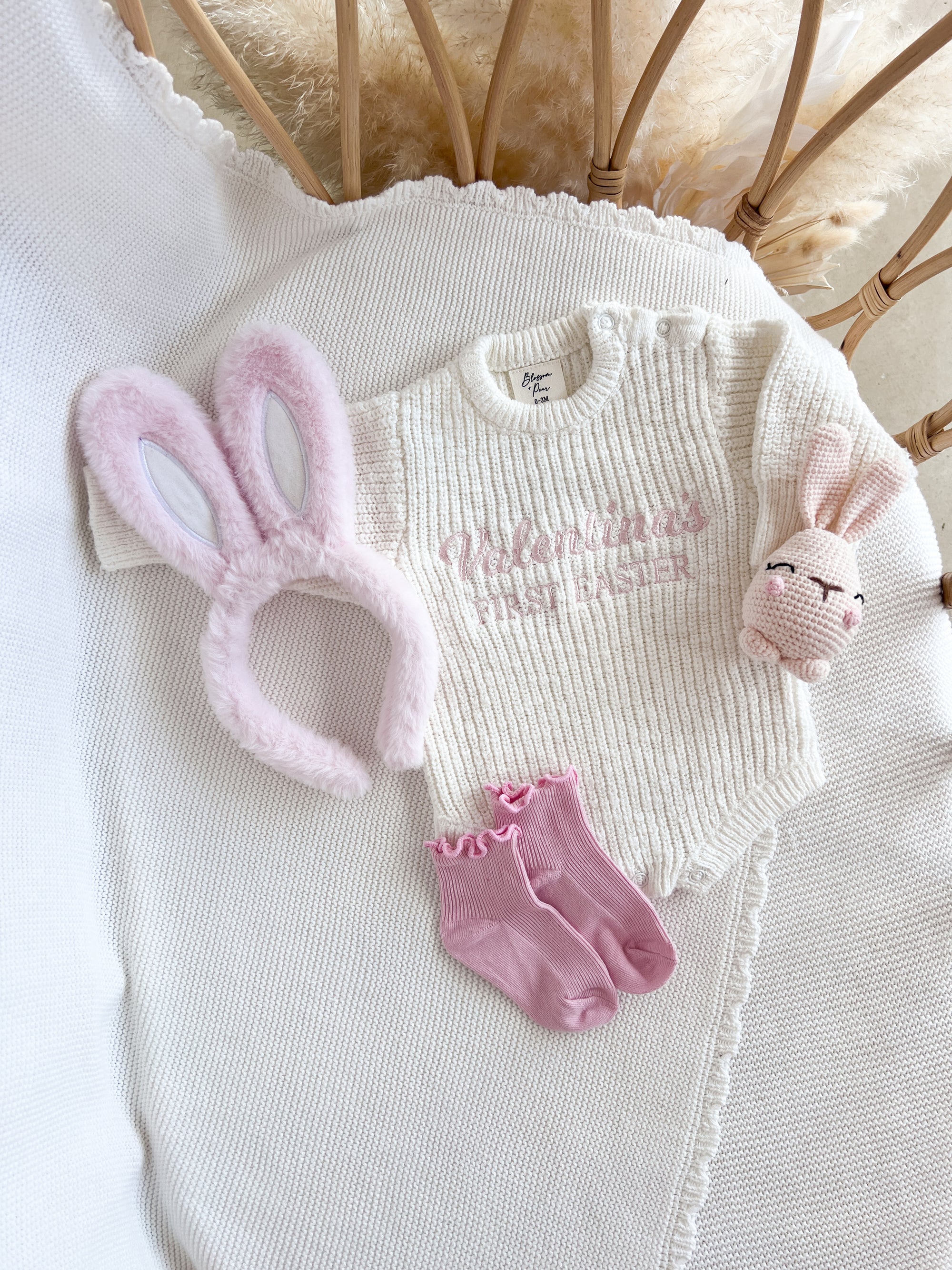 Pink Frill Socks