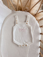 Load image into Gallery viewer, Personalised 'First Easter' Singlet Romper - Pink Lemonade