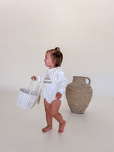 Load image into Gallery viewer, Bunny Ear Easter Basket - Milk