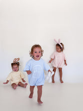 Load image into Gallery viewer, &#39;Little Bunny&#39; Slouch Romper OR Tee - Peach (NB-7Y)