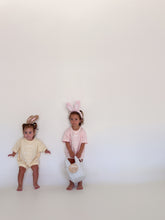 Load image into Gallery viewer, &#39;Little Bunny&#39; Slouch Romper OR Tee - Peach (NB-7Y)