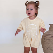 Load image into Gallery viewer, &#39;Little Bunny&#39; Slouch Romper OR Tee - Yellow (NB-7Y)
