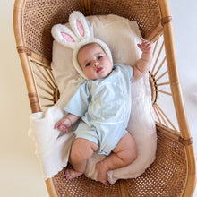 Load image into Gallery viewer, &#39;Little Bunny&#39; Slouch Romper OR Tee - Blue (NB-7Y)