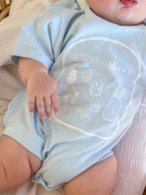 Load image into Gallery viewer, &#39;Little Bunny&#39; Slouch Romper OR Tee - Blue (NB-7Y)