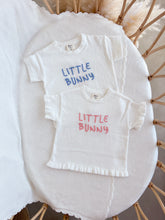 Load image into Gallery viewer, &#39;Little Bunny&#39; Oversized Tee - Blue