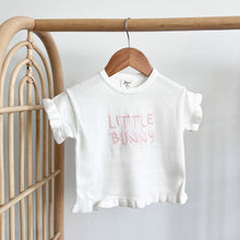 Load image into Gallery viewer, 'Little Bunny' Oversized Tee - Pink Frill