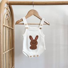 Load image into Gallery viewer, Boucle Bunny Singlet Knit Romper