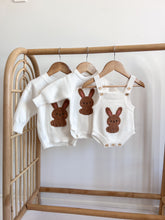 Load image into Gallery viewer, Boucle Bunny Singlet Knit Romper
