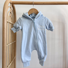 Load image into Gallery viewer, Flopsy Zip Romper - Mist