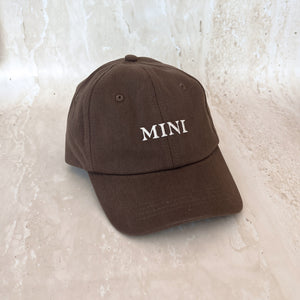 'Mini' Cap - Brown