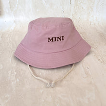 Load image into Gallery viewer, &#39;Mini&#39; Bucket Hat - Pink (Baby Size)