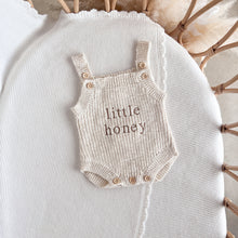 Load image into Gallery viewer, &#39;Little Honey&#39; Singlet Knit Romper - Honey