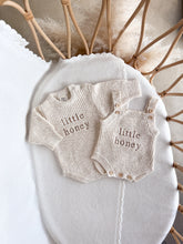 Load image into Gallery viewer, &#39;Little Honey&#39; Chunky Knit Romper - Honey