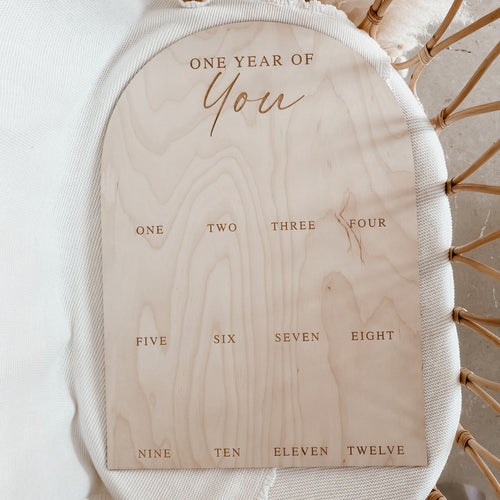 ALMOST PERFECT - 'One Year Of You' First Birthday Board