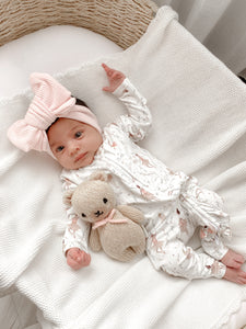 Long Sleeve Bamboo Growsuit - Belle