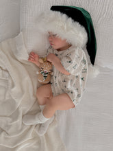 Load image into Gallery viewer, Holiday Slouch Romper - Green - PRE ORDER - Est. Dispatch October