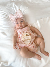 Load image into Gallery viewer, Pink Cherry Romper