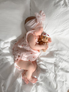 Pink Cherry Romper