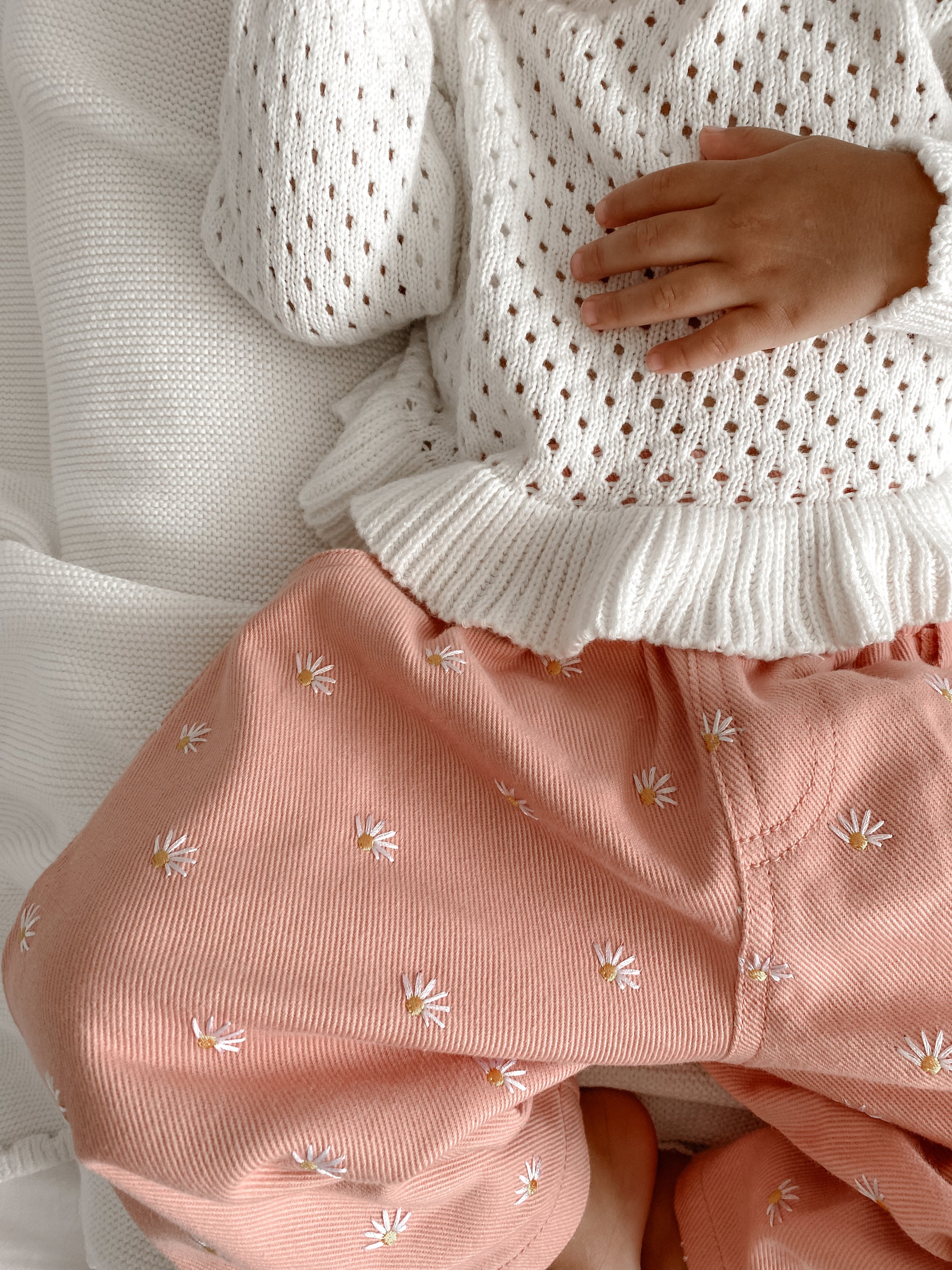 Daisy Pink Denim Jeans