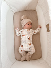 Load image into Gallery viewer, Long Sleeve Bamboo Growsuit - Puppy Picnic