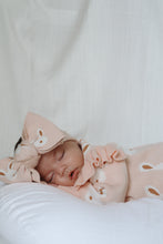 Load image into Gallery viewer, Clover (Blush) Bunny Topknot