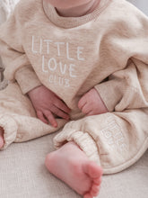 Load image into Gallery viewer, &#39;Little Love Club&#39; Cosy Merino Tracksuit - Beige