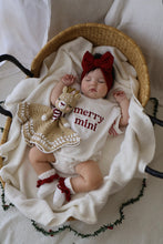 Load image into Gallery viewer, Reindeer Crochet Lovey Comforter